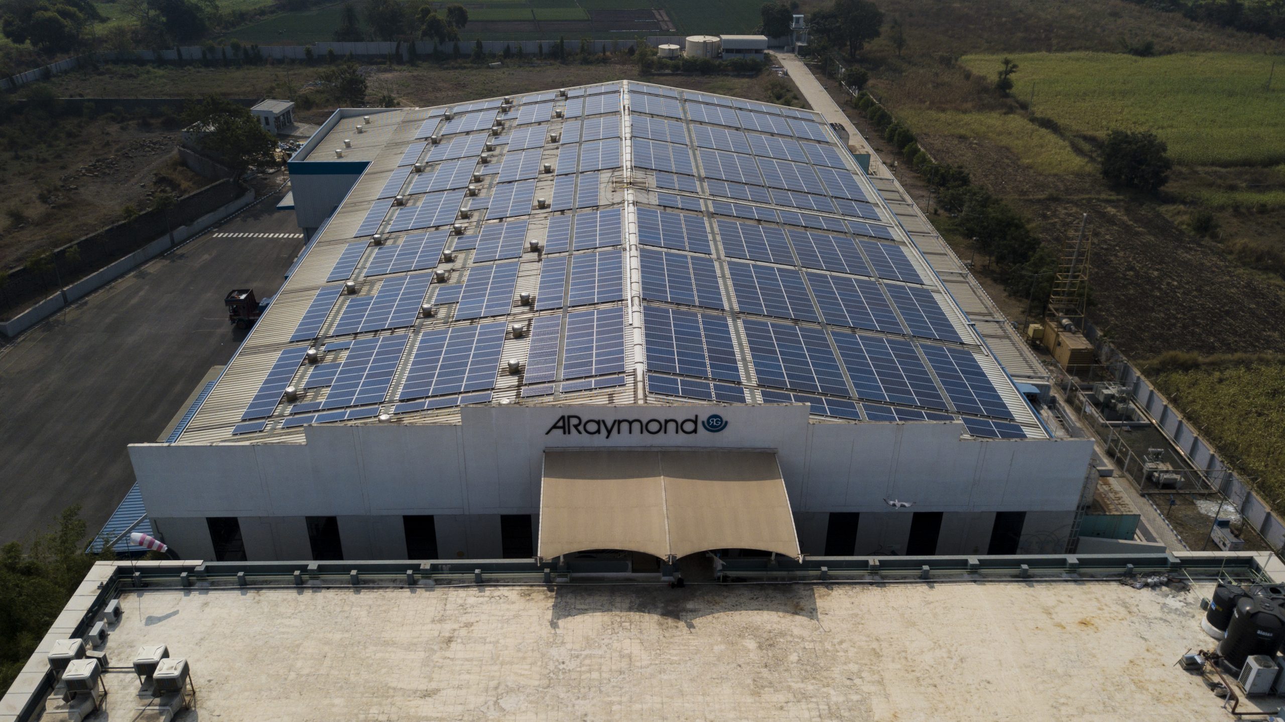 Solar plant implemented by Enerpac on Araymond factory