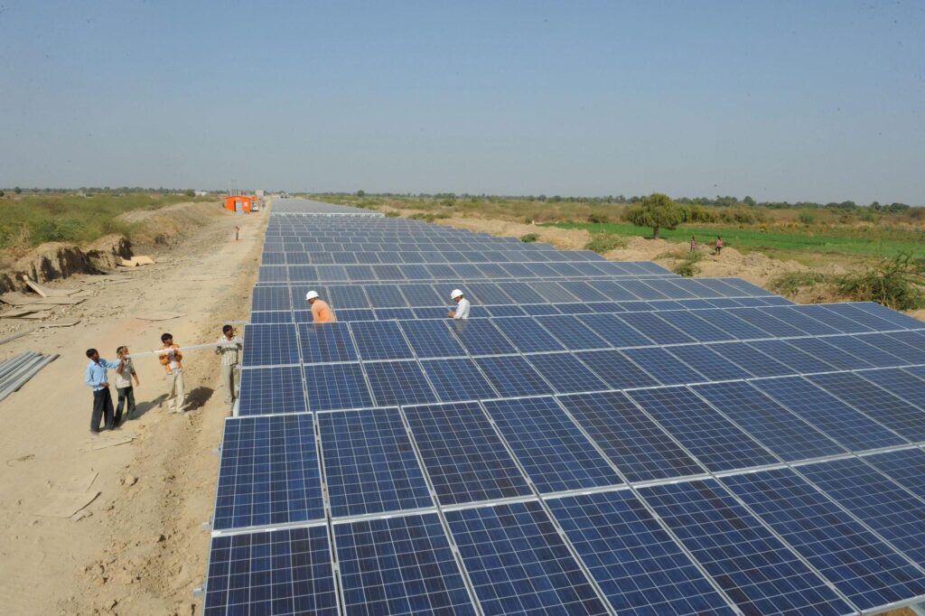 Ground mount solar project installation process from site survey and design to construction and maintenance for optimal performance