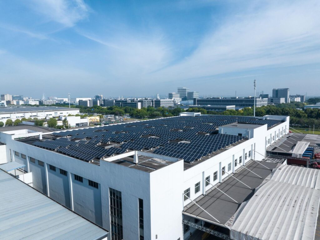 Business energy consumption analysis with electricity usage patterns, peak demand, and solar production alignment