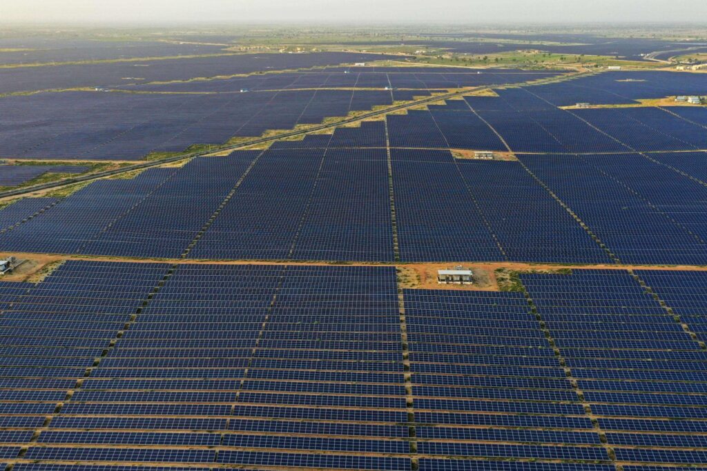 RESCO solar model supported by Indian government policies with rooftop and utility-scale solar installations across commercial and institutional sectors